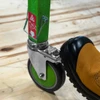 MetalTech I-CFISC 6' fiberglass baker scaffold with trap door, green color, from MetalTech brand.