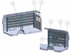 Adrian BIN-PMHR159XB shelving package for ProMaster High Roof 159EWB van storage solution.