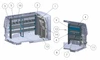 Adrian HVAC-PMHR136B ProMaster High Roof 136WB, an efficient storage solution by Adrian.