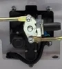 Adrian TELH05 Truck Cap E-Lock Retrofit Kit with E-Lock System installed, crew cab, black color.