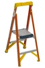 Werner RS1AXX READY STEP Series fiberglass single sided step ladder, XL platform ladder, Type 1A.