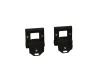 Holman 31490 Retractable Ratchet Straps with Pro Rack Mount Brackets - 2" W x 7' L  - Pair