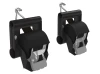 Holman 31493 Retractable Ratchet Straps with Pro III Mount Brackets - 2" W x 7' L - Pair