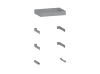 Holman 40150 Drawer Cabinet - 3 H Stack Kit