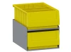 Holman 40342 Large Parts Bins (40311) In Steel Shelf Cabinet - 2 Bins
