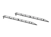 Holman 12102 The Pro Rack Side Channel Kit - Short Bed, Crew Cab/Long Bed, Extended Cab/9' Body, Regular Cab - Not compatible with PII part numbers