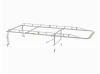 Holman 2SBS8EW The Pro Rack Leg & Bars Kit - Service Body, 8' Body, Extended Cab, White - Not compatible with PII part numbers