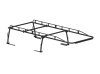 Holman 2SSS6E The Pro Rack Full Kit, black, full-size truck rack for 22" cab, 6-1/2' bed.