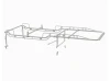 Holman 2SBF8CW The Pro Rack Full Kit - Service Bodies, Forklift Loadable, 8' Body, Crew Cab, White - Not compatible with PII part numbers