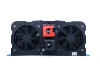 Holman 3000WK 3000 Watt Pure Sine Wave Inverter with wiring harness, black color, red switch.