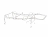 Holman 2SBF8RW The Pro Rack Full Kit - Service Bodies, Forklift Loadable, 8' Body, Regular Cab, White - Not compatible with PII part numbers