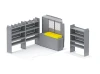 Holman 52PMR Heavy Duty Drawers Van Package - ProMaster Standard/High Roof 136" Wheelbase