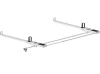 Holman 4A93M Drop Down HD Aluminum Ladder Rack - Single - ProMaster, Sprinter