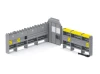 Holman 55SLH Plumbing Van Package Sprinter High Roof 170" Wheelbase in gray and yellow color.