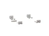 Holman 4C8A0D Drop Down Ladder Rack Kit - Single - 8' Most Commercial Caps