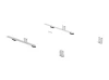 Holman 4TMSDD Drop Down Ladder Rack Kit - Double - Transit MR