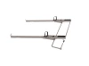 Holman 4TLACD Combo HD Aluminum Ladder Rack Kit - Drop Down / Clamp & Lock - Transit LR