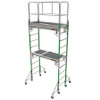 MetalTech I-TCFISC 12′ complete Fiberglass Baker scaffold tower set