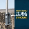 Werner Fall Protection L400005 Vertical Stanchion Base