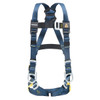Werner Fall Protection H33100X LITEFIT Positioning Harness with back and hip D-rings, blue color.