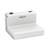 Weather Guard 350-3-03 Transfer Tank, L-Shape, 50 gal, white color, Weather Guard branding visible.