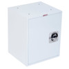 Weather Guard 9020-3-01 Security cabinet, locking storage with CATV compartment, white color.