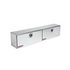 Weather Guard Model 391-X-02 Super-Side Box, Aluminum, 15.2 cu ft, for Secure Truck Storage.