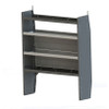 Adrian Steel #HAD3259 Hybrid 4-Shelf Unit, 32w x 59h x 14d, Gray