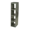 Gray Adrian #33W Welded 4-Shelf Unit, industrial storage, 10w x 46h x 14d, from Adrian.