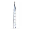Werner Fall Protection T340018 18 ft emergency rescue ladder system, black, Werner brand.