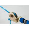 Werner Fall Protection L120XXX 2-Man Rope Horizontal Lifeline System with Climbing Rope Safety D-Bolt Anchor.