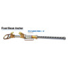 Werner Fall Protection A460000 Aluminum Flange Anchor, fits flanges from 4 in to 14 in.