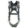Werner Fall Protection 16200X Blue Armor climbing harness with tongue buckle legs and positioning.