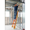 Werner L6206 Fiberglass Lean-Safe Ladder in use