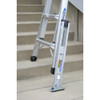 Werner LeveLok Extension Ladder Leveler Kit, PK70-2, silver, by Werner.