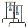 Tapco 10148 Folding Legs Siding Tools for PRO-III by Tapco, metal stands with grey holders.