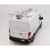Weather Guard Model 2267-3-01 EZGLIDE2 Fixed Drop-down Ladder Kit for safe ladder storage on van.