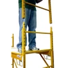 Werner SRS-72 6 ft steel rolling scaffold, yellow Building Equipment by Werner.