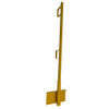 Acro 12045 Vertical Guardrail System, yellow, for parapet walls and open edges, by Acro.