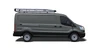 Prime Design AR1908 Ladder Rack on Ford Transit 130" WB Low-Roof van.