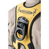 Werner Fall Protection H91400X yellow Arc Flash harness with dielectric pass thru legs safety harness equipment.