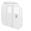Weather Guard Model 96312-3-01 bulkhead screen, mid-roof, for Ford Transit, white in color.