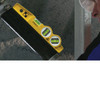 Stabila #25245 81SMW45 die cast three vial torpedo level, steel level tool, yellow color.