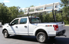 Safety Hoist #BR-22000 Brake Rack by Safety Hoist white truck mounted equipment rack system installed.