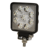 ECCO E9200X Worklamp, High-quality work light, LED flood beam, square design, 12-24VDC, ECCO brand.