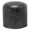 Tapco Parts #11996 black Rubber Leg Cap, a cylindrical brake part component.