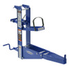 Werner SPJ-100 Steel Pump Jack, industrial climbing tool, blue, steel, Werner brand, pump jack.