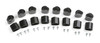 Werner Parts 36-9 Wear Sleeve Kit with black sleeves and screws, Werner branded.