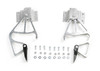 Werner Parts 28-5 lock replacement kit with hardware and accessories in silver and black tones.
