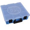 Adrian Small Portable Parts Case, blue, with black handle and latches, Portable Case, by Adrian.